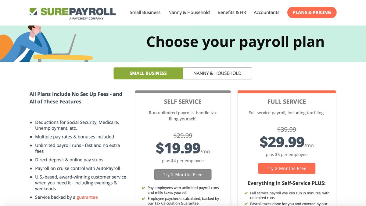 surepayroll product image
